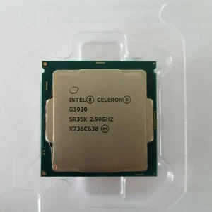 Intel Celeron G3930 CPU Dual-Core 2.9GHz 2M 51W SR35K LGA1151 Processor - Picture 1 of 5