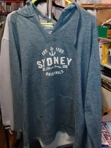 FELPA CON CAPPUCCIO SYDNEY NOVA SCOTIA DI NAVI ALTE TRADING CO 2XL - Foto 1 di 5
