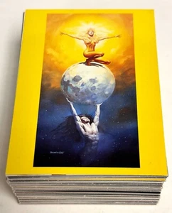 Juego completo de cartas coleccionables Boris 4: Magnificent Myths 1994 1-90 de imágenes de cómics - Imagen 1 de 5