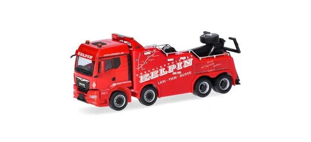 Herpa 317825 - 1/87 Man Tgs Tm Empl Carroattrezzi " Kelpin " (Sachsen/Geilsdorf) - Immagine 1 di 1