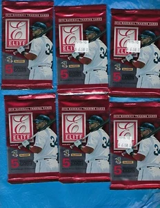 Lote de 8 paquetes de béisbol Elite 2015 nuevo sellado de fábrica 5 tarjetas por paquete automático? RC'S - Imagen 1 de 1