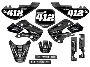 Kit de Gráficos Senge gris APACHE todos los años compatible con Suzuki - Imagen 1 de 10
