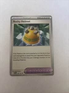 Pokémon Rocky Helmet 193/198 Scarlet & Violet Base 1st Edition Uncommon - Picture 1 of 2