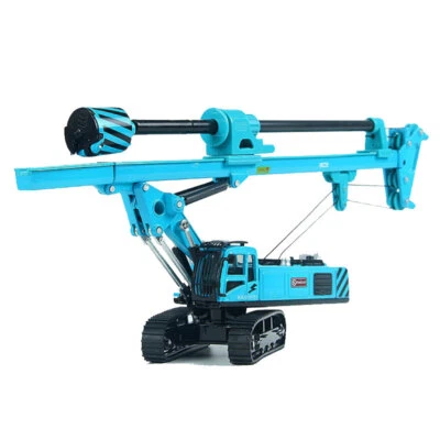 Plataforma de perforación rotativa equipo de construcción diecast juguetes de ingeniería amarillo Foto 1 de 4