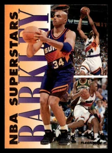 1993 Fleer #2 Charles Barkley NBA Superstars MINT - Picture 1 of 2