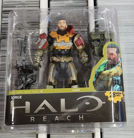 MCFARLANE TOYS HALO REACH SERIES 4 JORGE ACTION FIGURE (NO CARDBOARD) Cover