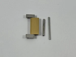 New Genuine Movado Stainless Steel Link Two-Tone 71.1.19.1472 - Picture 1 of 2