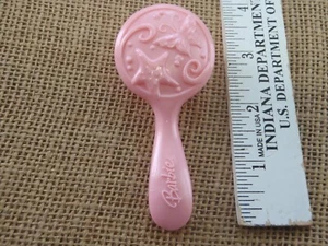 Lote de cepillos de pelo vintage con logotipo grande mariposa estrella de mar muñeca rosa 4 pulgadas H18 - Imagen 1 de 3