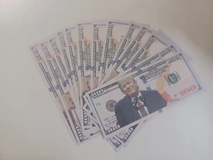 🔥 100 Donald Trump 2024 Re-Election Presidential MAGA $100 Bills USA Seller - Picture 1 of 8