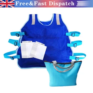 Ice Cooling Vest Men Women Summer Outdoor Activity Sunstroke Protective Clothes - Picture 1 of 14