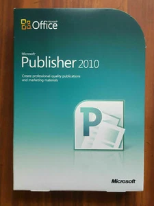 Microsoft Publisher 2010 Full Version RETAIL - Picture 1 of 3