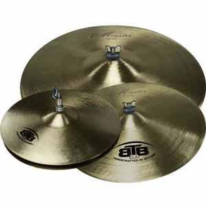 BTB20 Master Cymbal Pack 14" Hi Hats 16" Crash 20" Ride B20 Bronze Cast Cymbals - Picture 1 of 4