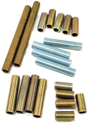 20 PCS Assorted Lamp Rod Thread Lamp Wire Through Lamp Stud 1/8 IPS Lamp Rod NOS - Image 1 of 4