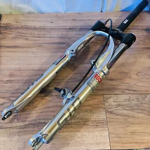 Rock Shox SID World Cup Black Box 1 1/8 Carbon 26 Remote NEEDS REBUILD - Picture 1 of 19