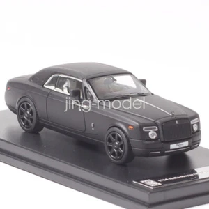 1/64 Scale Mini DCM RR Phantom Coupe Diecast Metal Car Black Matte Toy Model - Picture 1 of 24
