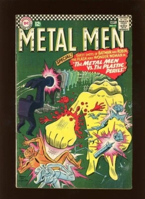 Metal Men 21 VG 4.0 High Definition Scans * - Image 1 of 2