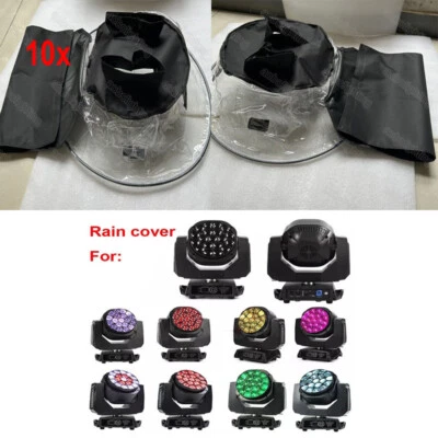 10x outdoor ip65 rain cover for Stage Light 19x15w Bee Eye Led Zoom Wash Beam - Image 1 of 4