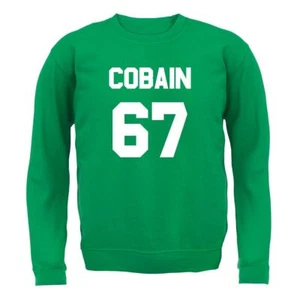 Cobain 67 - Kids Hoodie / Sweater - Music Band Musician 1967 27 Club Love Fan - Picture 1 of 20