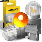 2X Auxito 3157 3457 Led Turn Signal Blinker Drl Light Parking Bulbs Amber Yellow