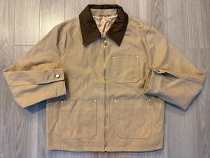 Louis Vuitton Workwear Cotton Canvas Blouson jacket sand sz 52 XL - Picture 1 of 3