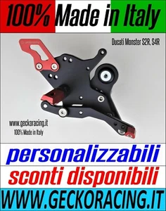 PEDANE ARRETRATE REGOLABILI DUCATI MONSTER S2R S4R - Foto 1 di 11