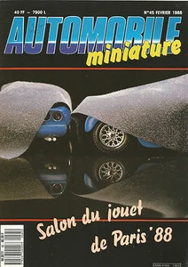 AUTOMOBILE MINIATURE N° 45 SALON DU JOUET DE PARIS 88 - Foto 1 di 1