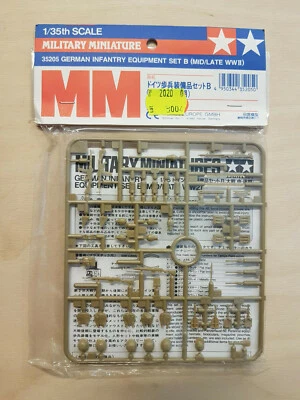 Military Miniature Germany Infantry Equipment Set B Tamiya 1:35 N004 Cod.35205 - Immagine 1 di 2