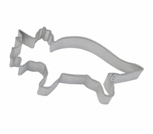 6" Triceratops Cookie Cutter|Quality Stainless Steel Baking Tools From Bakell® - Picture 1 of 1