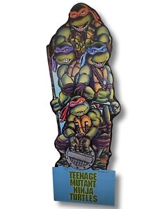Teenage Ninja Turtles Standee 17x47” 1989 Reproduction display TMNT