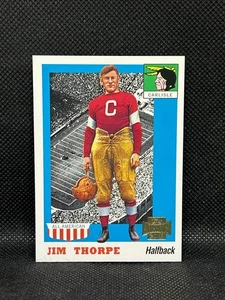 2001 Topps Archives Jim Thorpe #92 1955 All-American Reprint - Picture 1 of 2