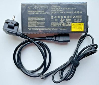 Asus AC Adapter 200W, ADP-200JB D für Laptop - Bild 1 von 3