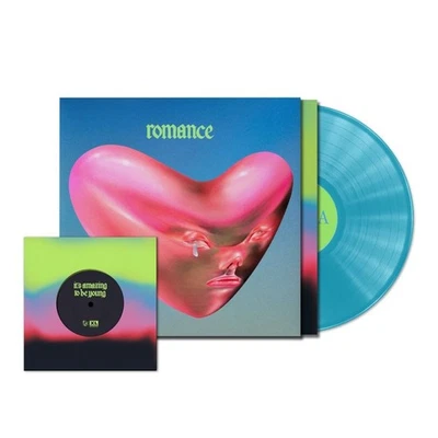Fontaines D.C. Romance Turquoise Vinyl LP + Bonus 7" 2025 - Image 1 of 4