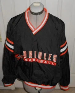 STARTER VINTAGE BALTIMORE ORIOLES MLB BASEBALL UOMO GIACCA A VENTO GRANDE - Foto 1 di 5