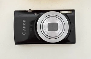 Canon IXUS 145 Black 16MP Digital Cam Compact Build Clear Image Output Choice - Picture 1 of 8