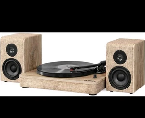 Victrola Hampton - Bluetooth Turntable (Wooden) [Tech & Turntables] - Picture 1 of 7