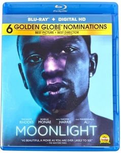 Moonlight Blu-ray 2016 Black Culture Drama Trevante Rhodes Naomie Harris - Picture 1 of 4
