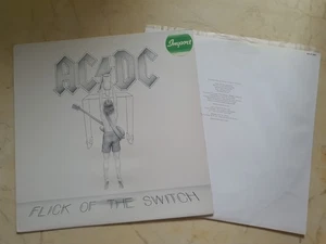 Ac/Dc Flick Of The Switch *1983 New Zealand Albert Original 1St Press Lp* - Picture 1 of 6