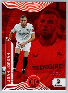 2022 Chronicles Illusions La Liga Joan Jordan Red /99 #197 Sevilla - Bild 1 von 2