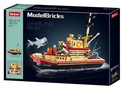 Sluban - Model Bricks The Great Shark Building Brick Set - Image 1 of 4