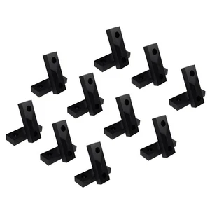 (10 Pack=20 Pieces)  6*2*1 Machinable Standard Soft Jaws Kurt 6" Vise Reversible - Picture 1 of 13