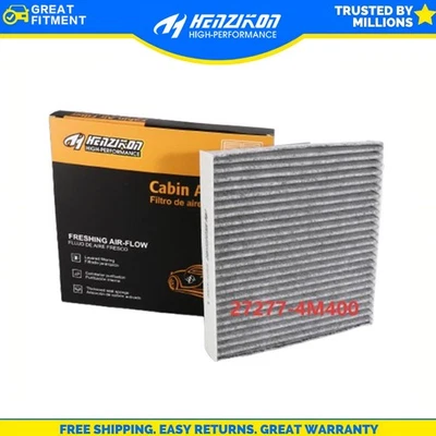 Filtro de aire de cabina 27277-4M400 para Infiniti FX35 FX45 Nissan Altima Sentra X-Trail Foto 1 de 2