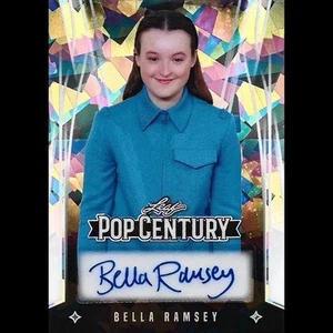 Leaf Pop Century Bella Ramsey (The Last Of Us, Game Of Thrones) Auto Card - 9/10 - Picture 1 of 2