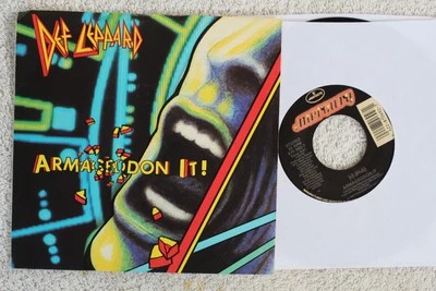 Def Leppard  - Armageddon It! -  US Picture Sleeve PS 7" Foto 1 de 2