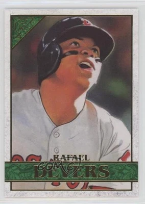 2020 Topps Gallery Green /99 Rafael Devers #55 - Image 1 of 2