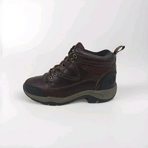 Ariat Terrain Cordovan (ATS) - Brown Leather Equestian Hiking Boots - Women 8.5B - Picture 1 of 12