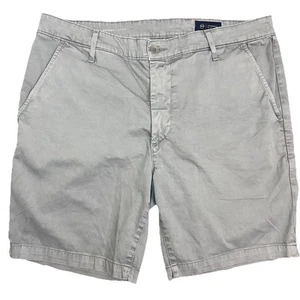 Adriano Goldschmied AG The Wanderer Trouser Shorts 36 Men's Chino Gray Slim Fit - Picture 1 of 11