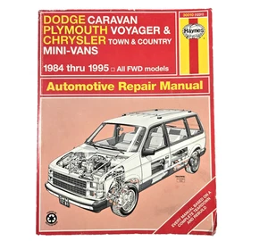 Haynes Repair Manual Dodge Caravan Plymouth Voyager Chrysler 1984 1995 Mini Vans - Picture 1 of 10