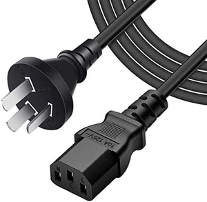 ArtiConnex|™ IEC 320 C13 Computer Power Cord with Blade-Type receptacles and ... - Picture 1 of 13