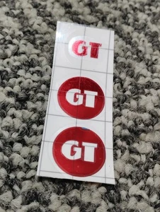 GT Mallet Stem Coin Decal For Repop Stem Red - Picture 1 of 1