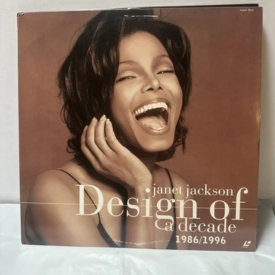 Janet Jackson Design of A Decade 1986/1996 LaserDisc - Image 1 of 2